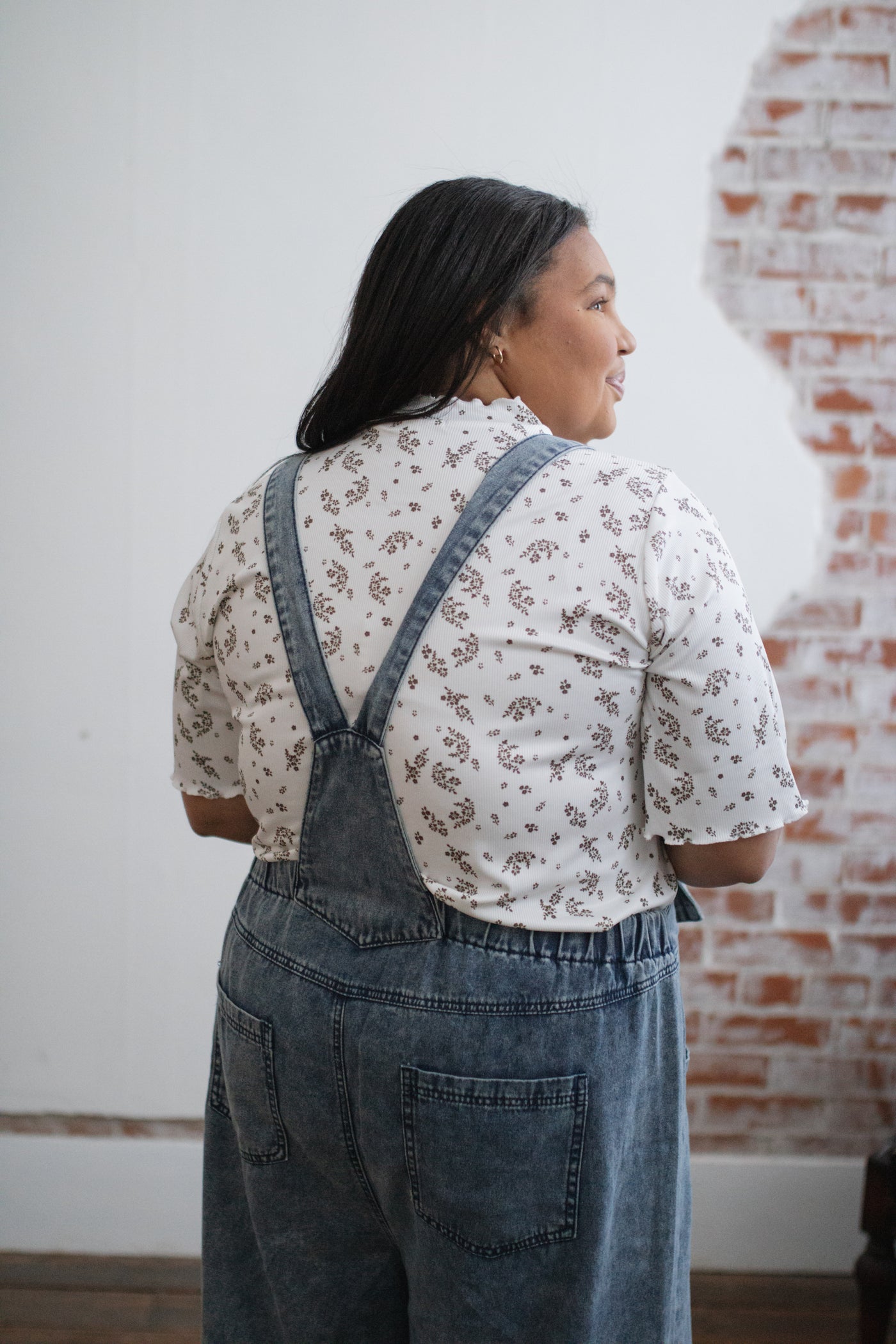 Romie Denim Tie Overalls