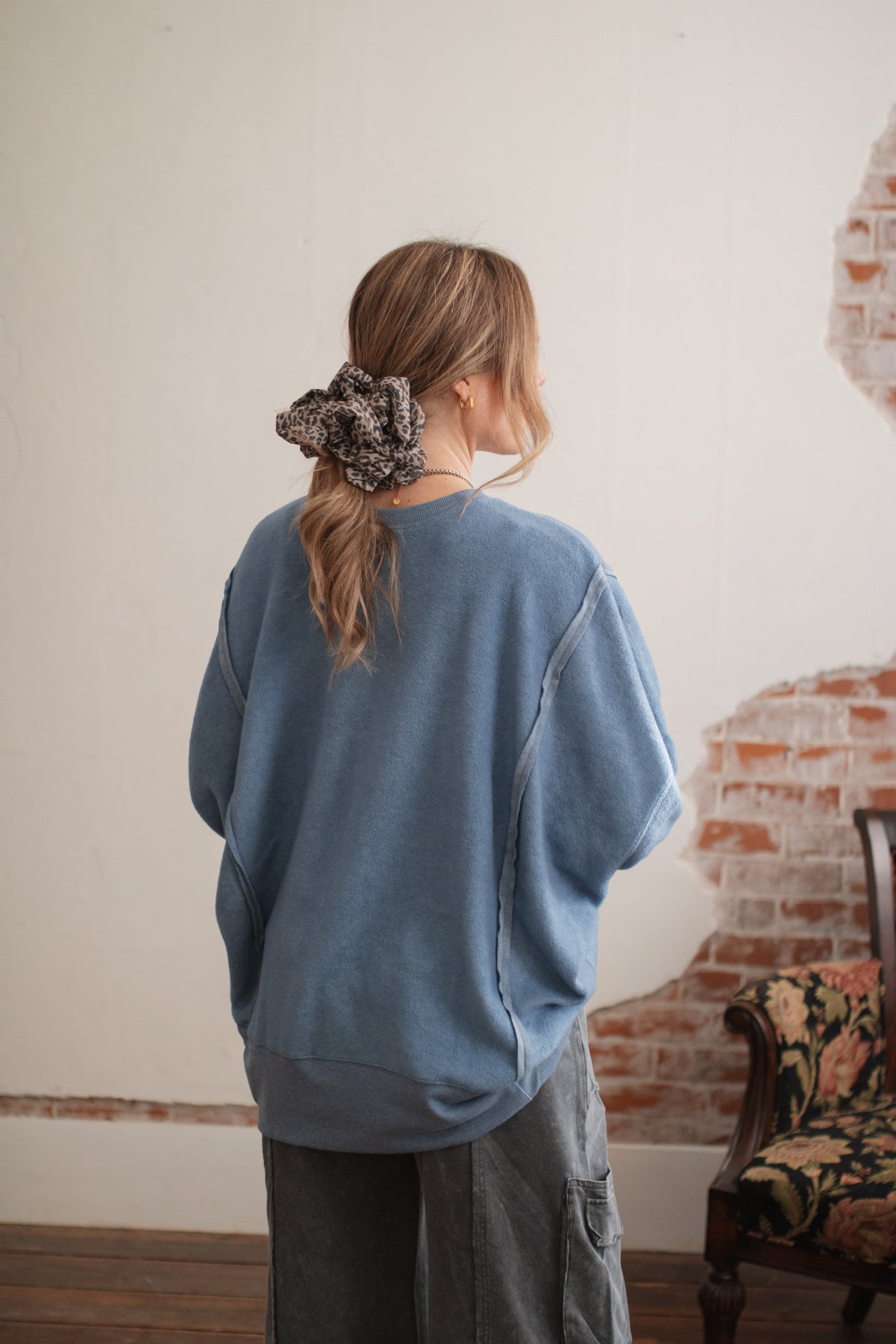 Camden Oversized Fleece Sweatshirt