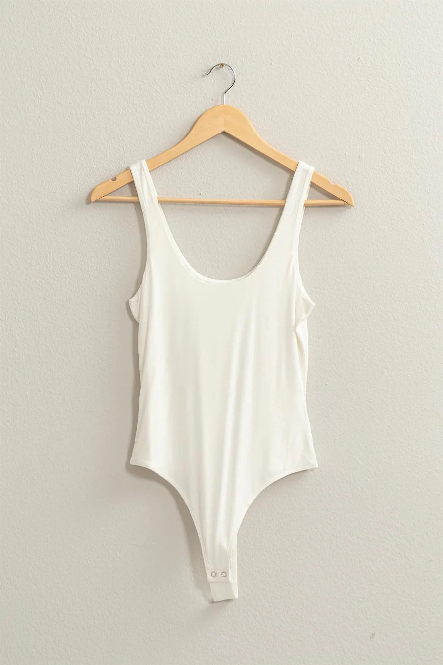 Evelyn Scoop Neck Bodysuit