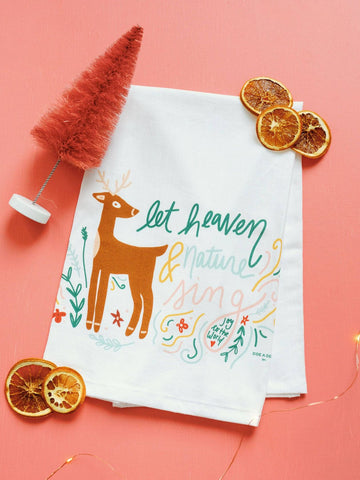 Let Heaven  Nature Sing Flour Sack Towel