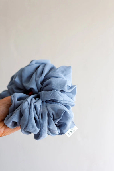 KAXI Jumbo Scrunchie | Dusty Blue