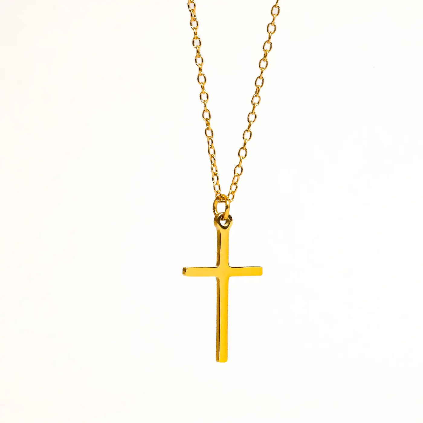 Tirza 18K Non-Tarnish Dainty Cross Necklace