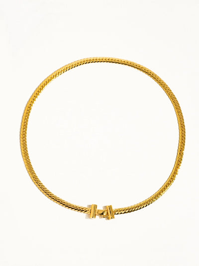 Savannah Non-Tarnish T-Clasp Chain Necklace