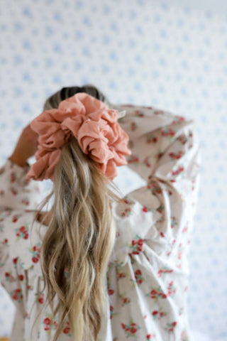 KAXI Jumbo Scrunchie | Dusty Pink