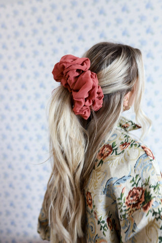 KAXI Jumbo Scrunchie | Dusty Rose