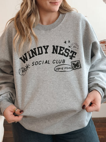 Windy Nest Social Club Crewneck