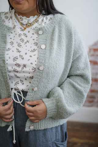 Hazel Textured Knit Cardigan