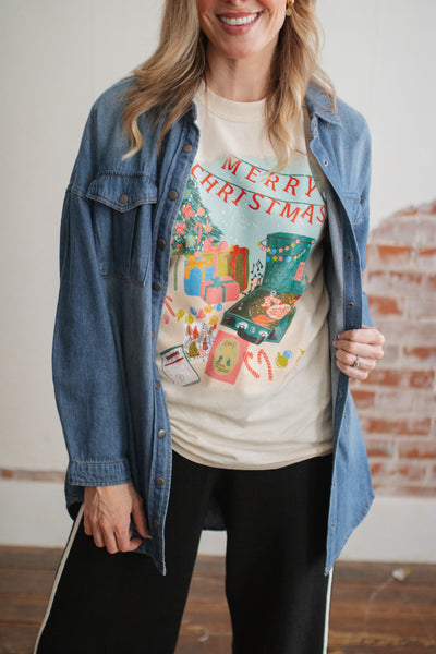 Vintage Christmas Graphic Tee