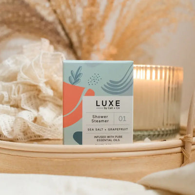 Luxe Sea Salt + Grapefruit Shower Steamer