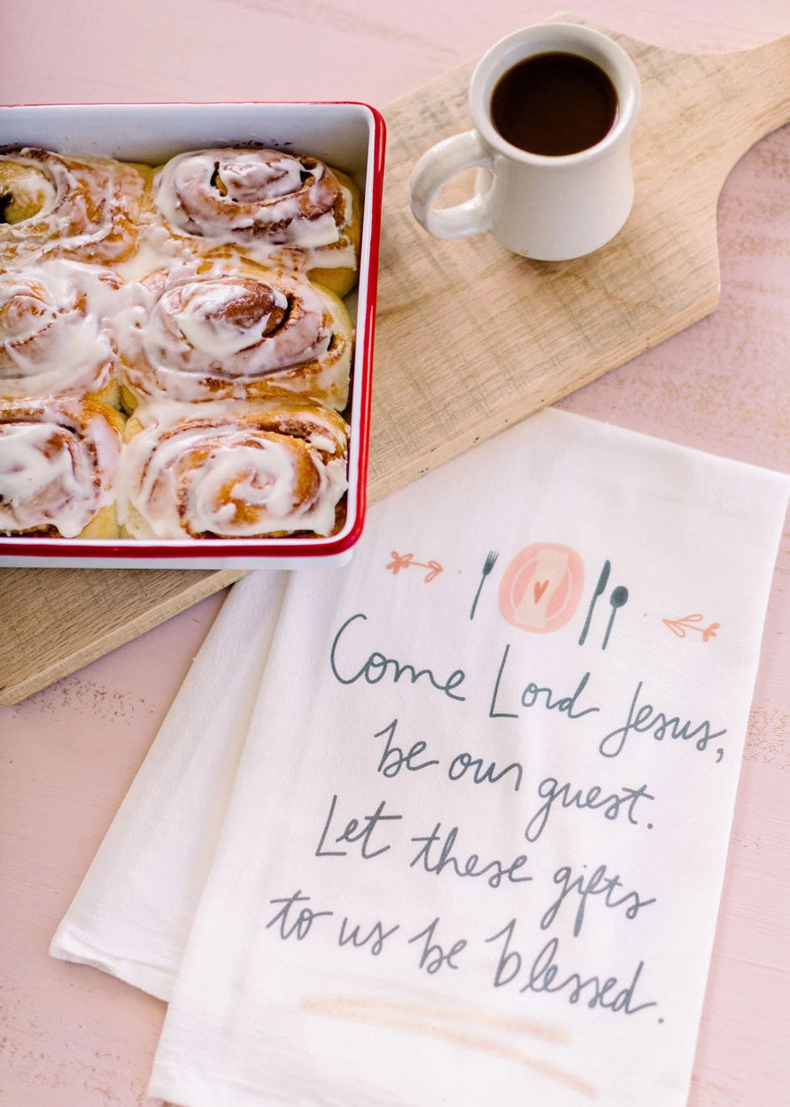 Come Lord Jesus Flour Sack Towel