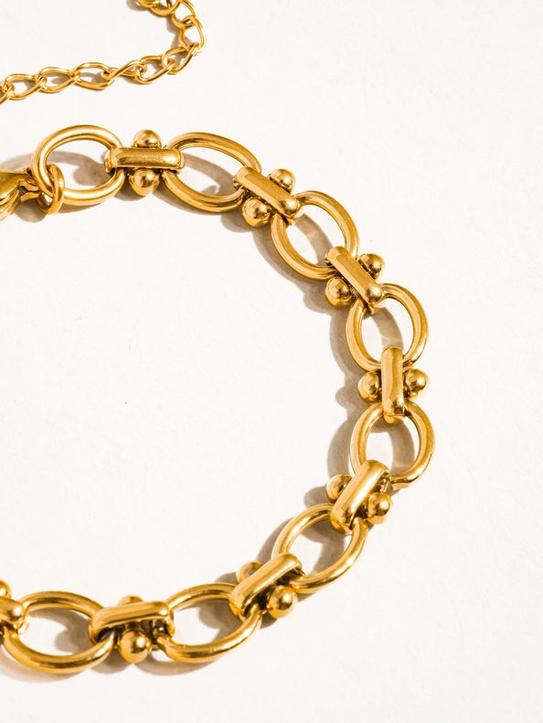 Dawson Non-Tarnish Braided Chain Bracelet