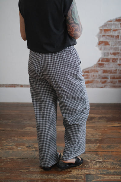 Korey Plaid Wide Leg Pants