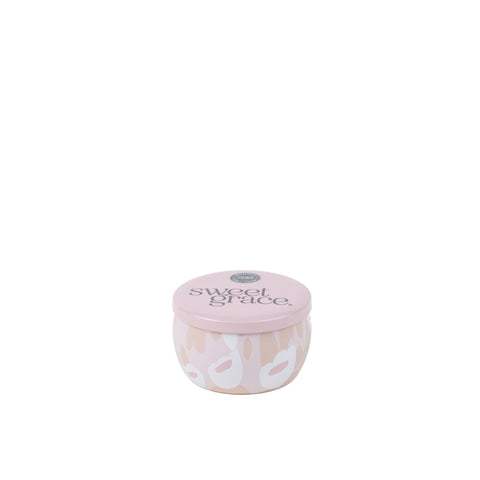 Sweet Grace Floral Mini Tin Candle