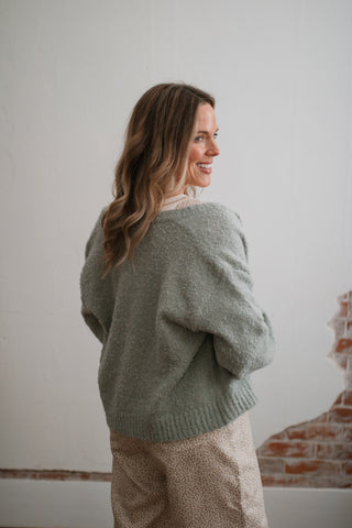 Hazel Textured Knit Cardigan