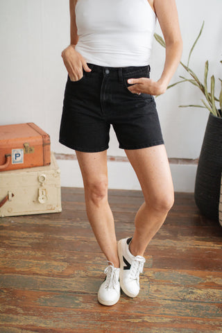 Vervet | Super High Rise Mom Shorts