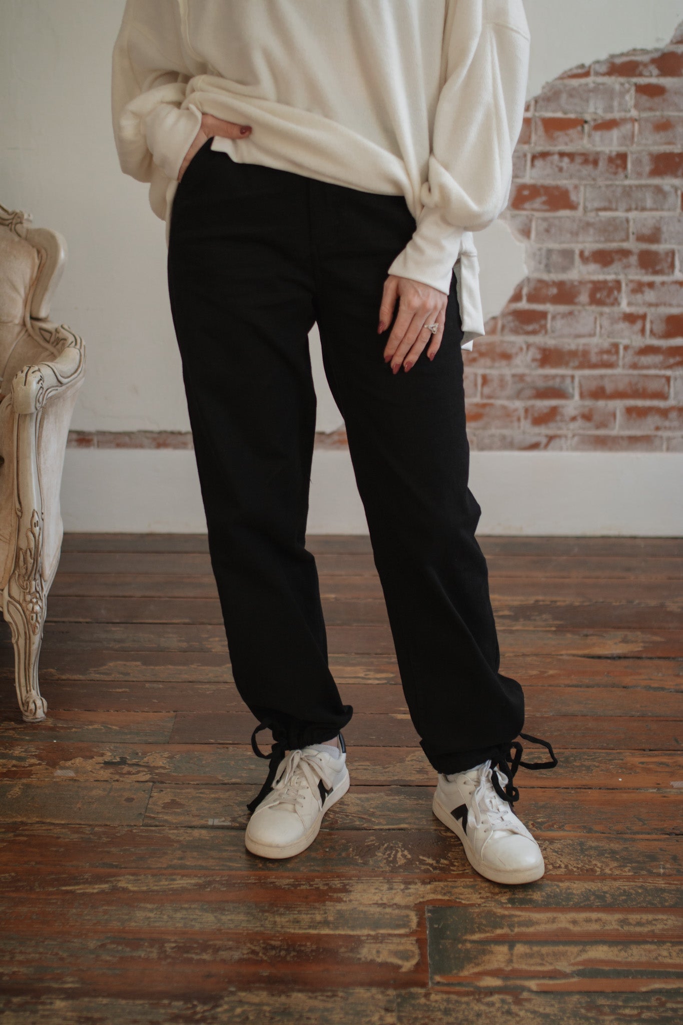 Sadie High Waist Drawstring Pants