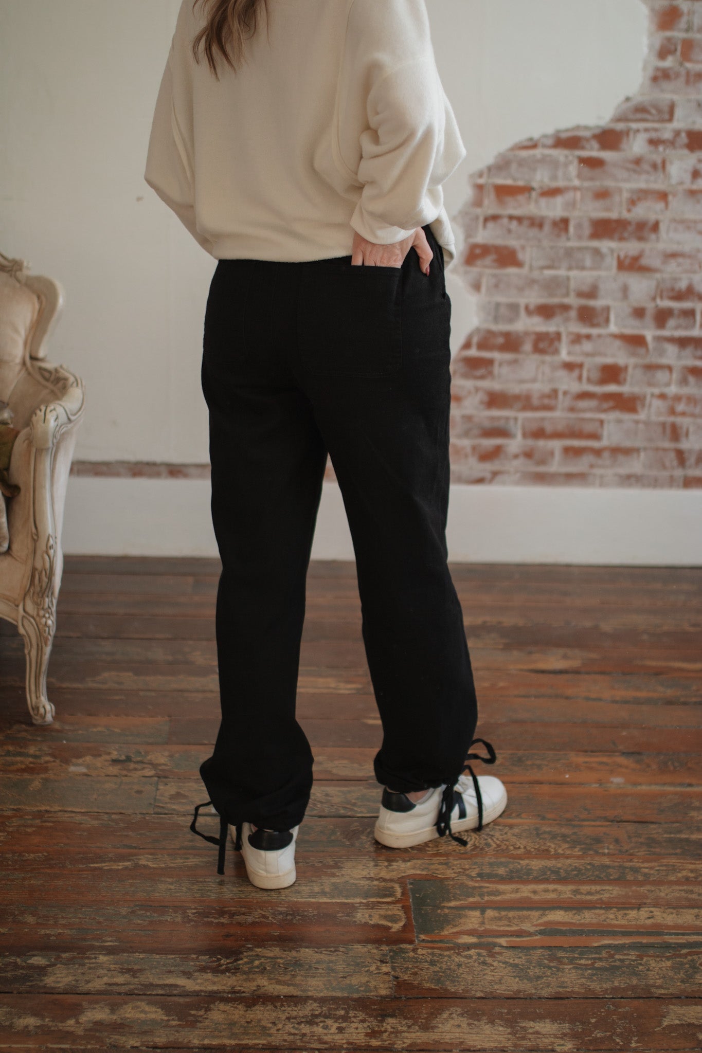 Sadie High Waist Drawstring Pants