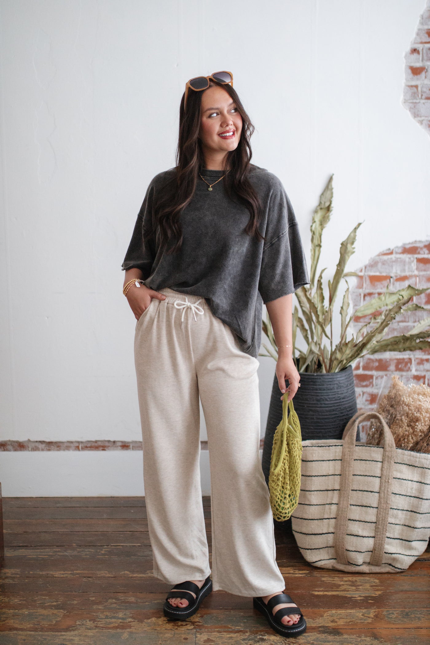 Juliet Knit Wide Leg Pants