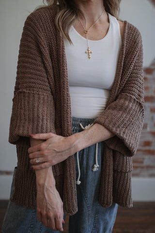 Camila Chunky Knit Cardigan