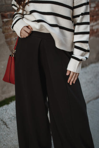 Lillian Pleated Wide Leg Pants