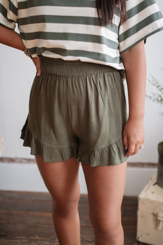 Whitley Ruffle Shorts