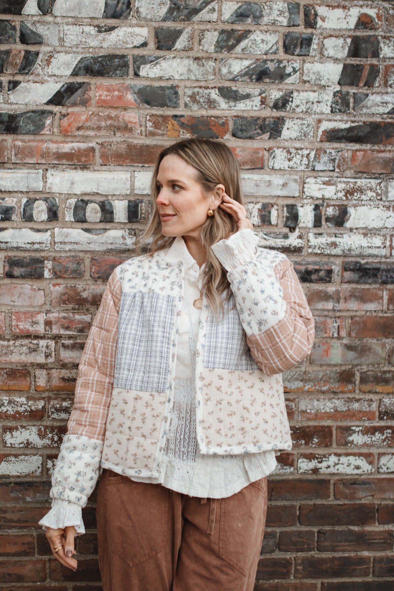 Eliza Quilted Floral Jacket