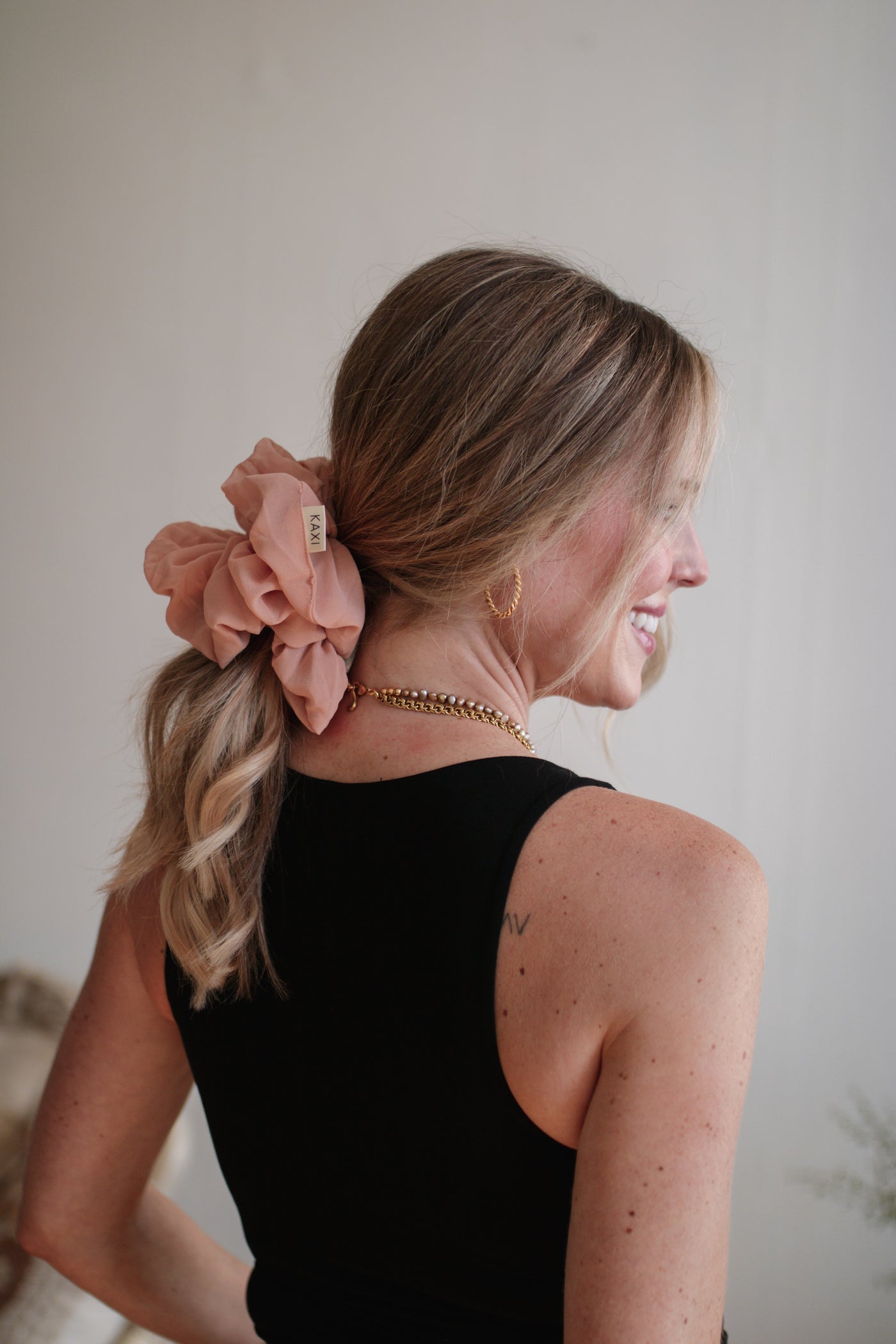 KAXI Jumbo Scrunchie | Dusty Pink