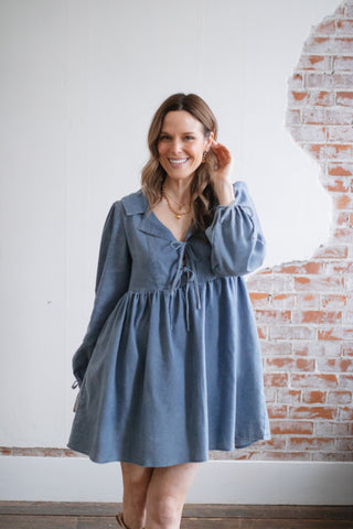 Beverly Denim Mini Dress