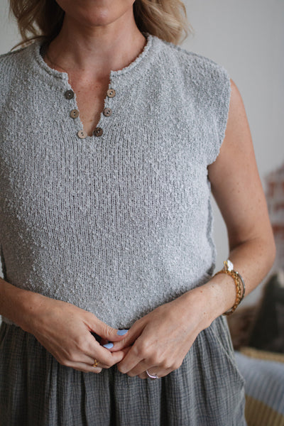 Rosie Textured Sweater Vest