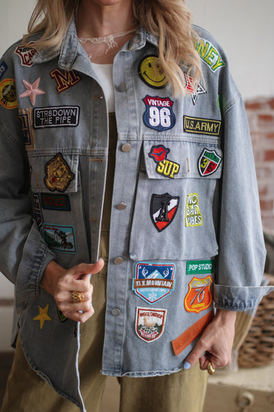 Lucy Patches Denim Jacket