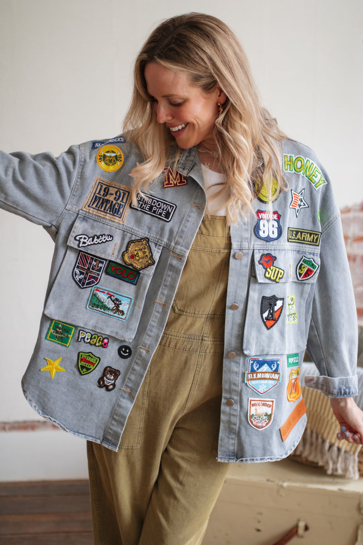 Lucy Patches Denim Jacket