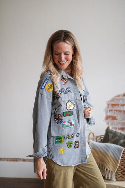 Lucy Patches Denim Jacket