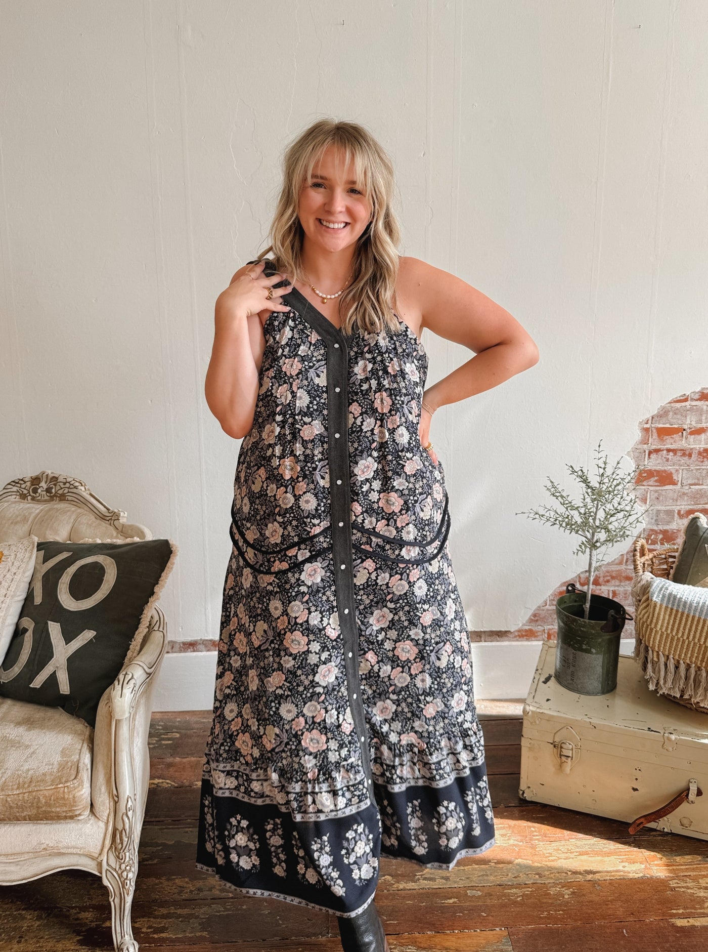 Lanie Floral Maxi Dress