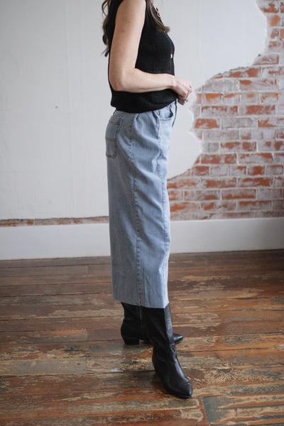 Janie Cropped Denim Pants