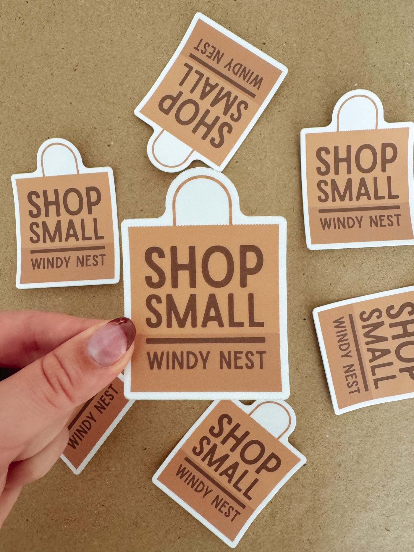 Shop Small Sticker