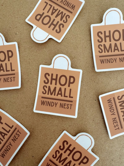 Shop Small Sticker