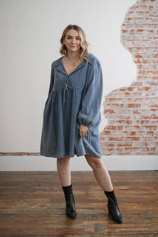 Beverly Denim Mini Dress