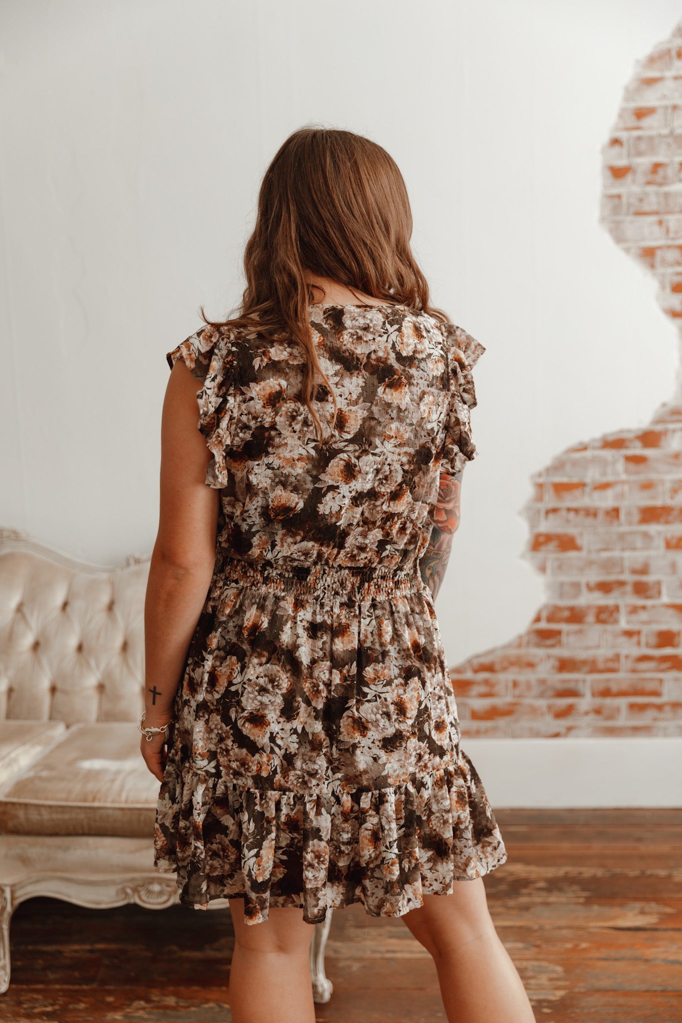 Anytime, Anywhere Floral Dress