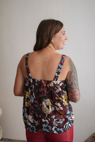 Vivian Floral Flowy Tank