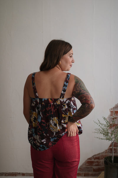 Vivian Floral Flowy Tank