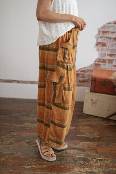 Selma Wide Leg Pocket Pants