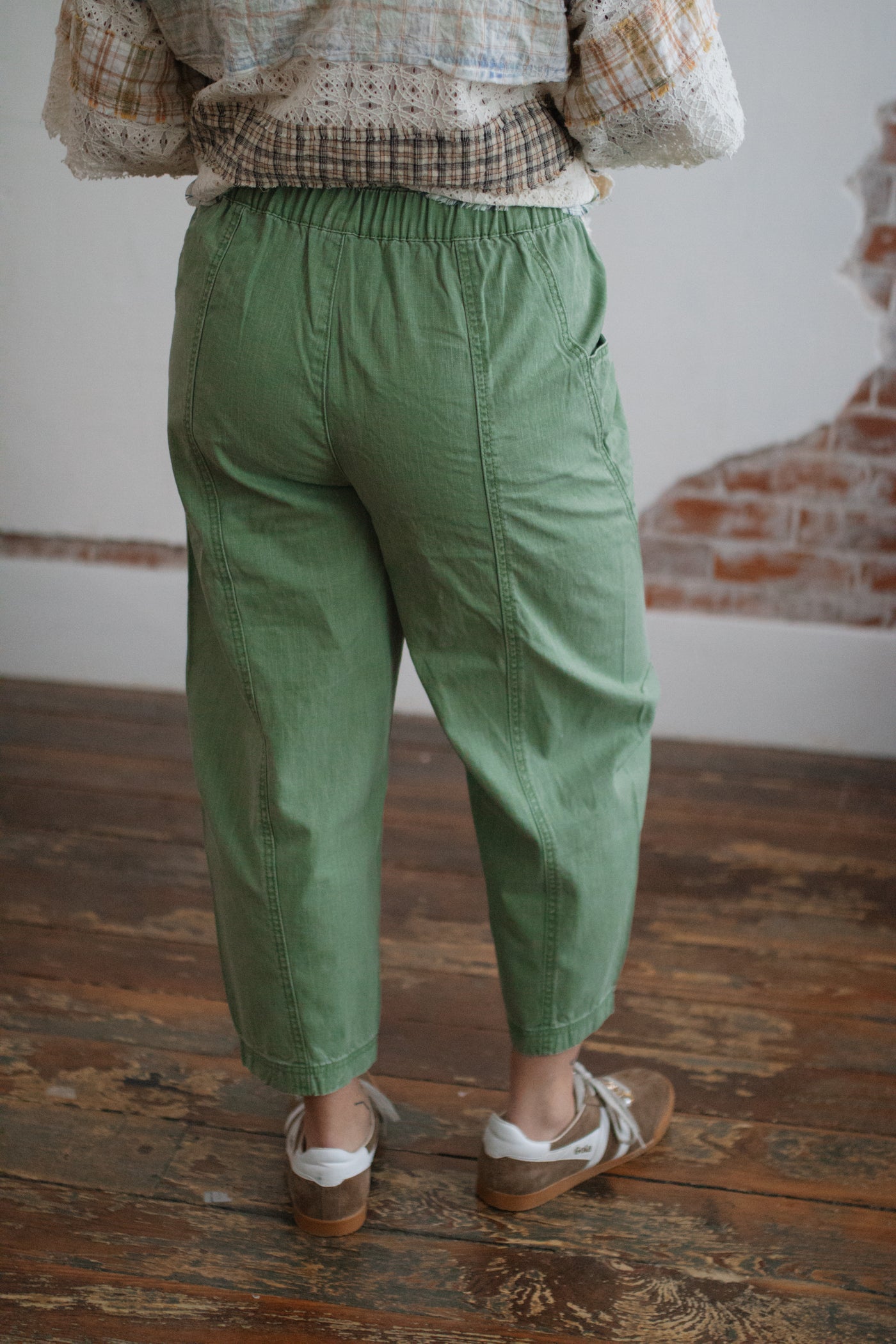 Everly Pull On Barrel Pants