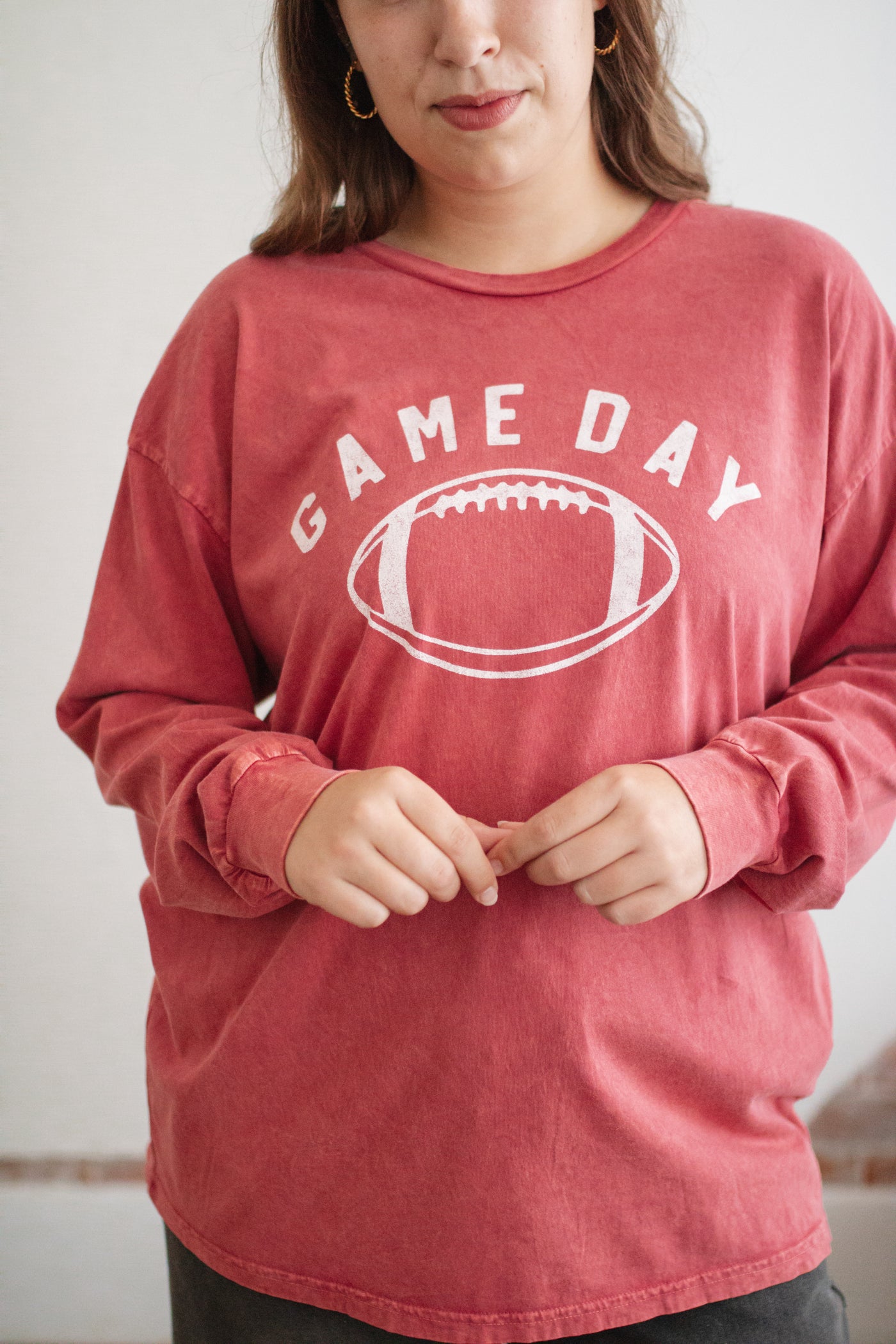 Game Day Football Long Sleeve Graphic Tee