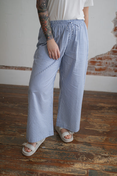 Savannah Wide Leg Boxer Pants