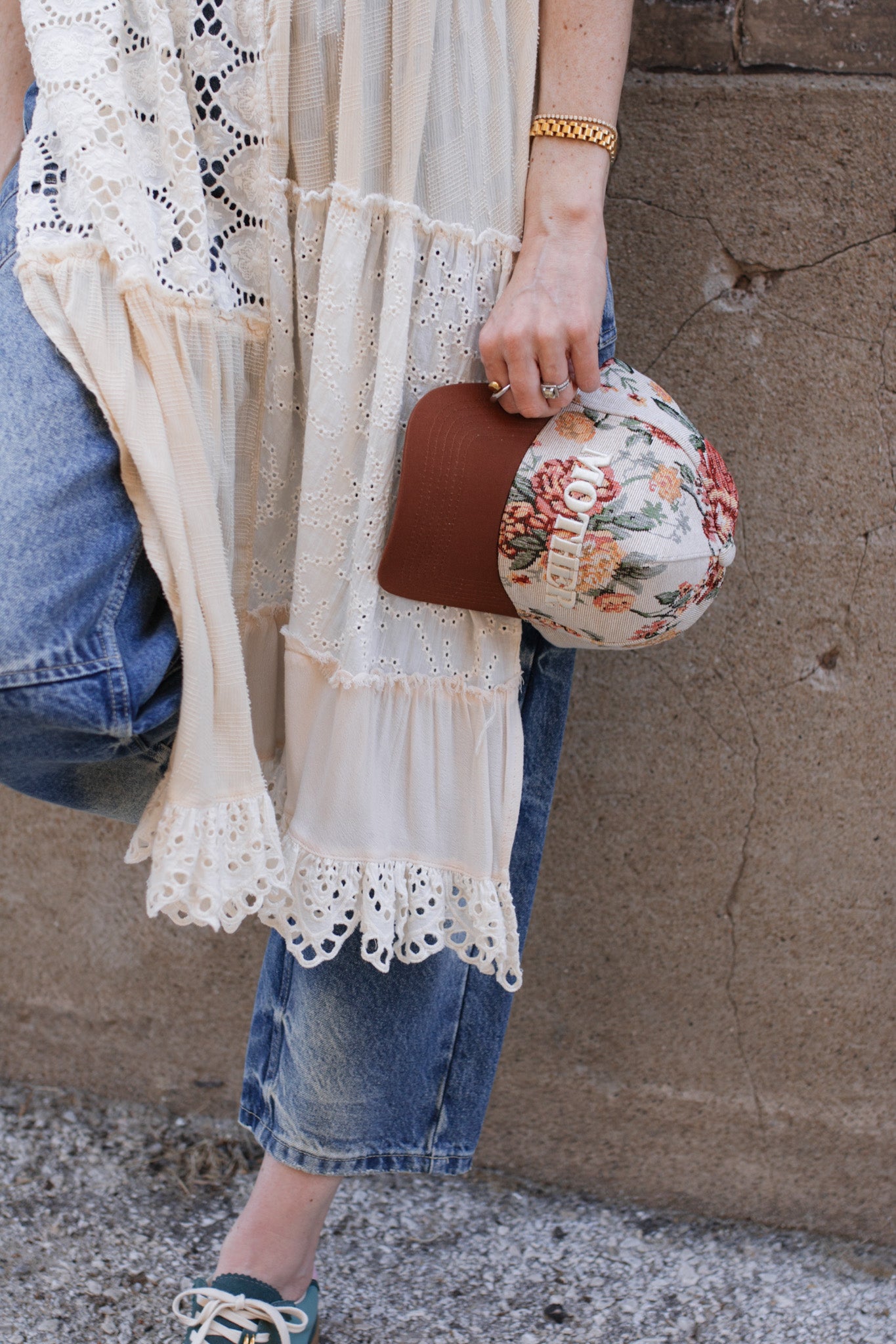 Mother Floral Trucker Hat