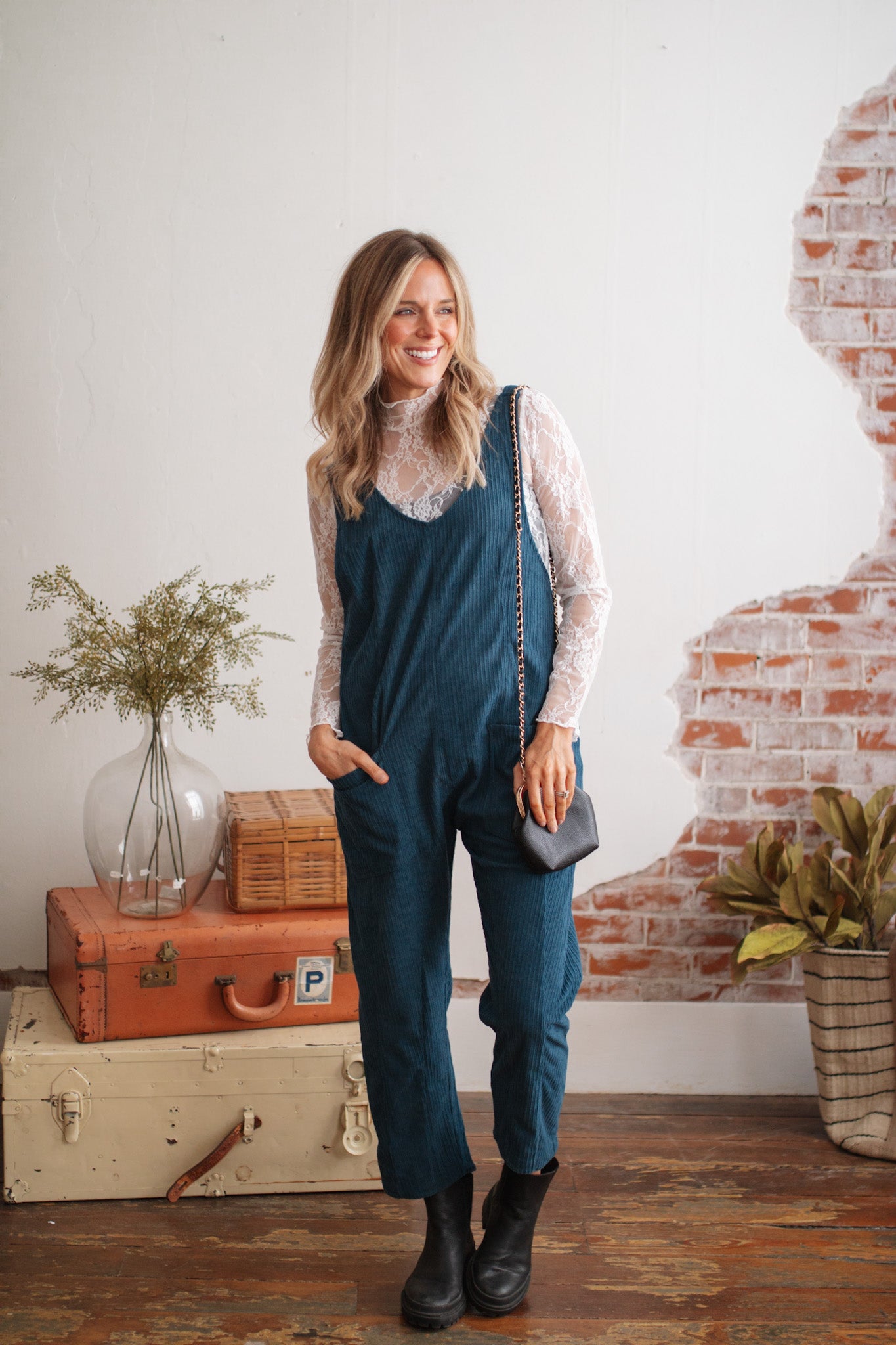 Taylor Corduroy Jumpsuit