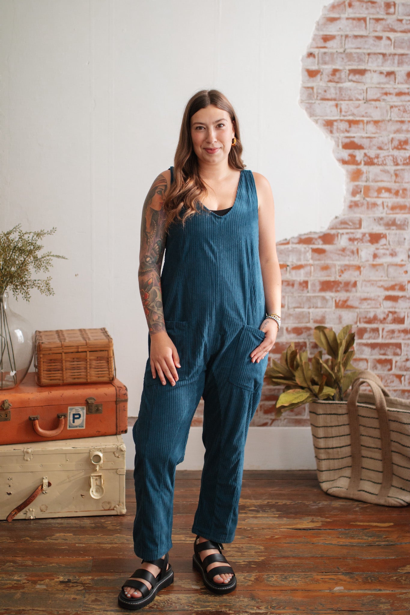 Taylor Corduroy Jumpsuit