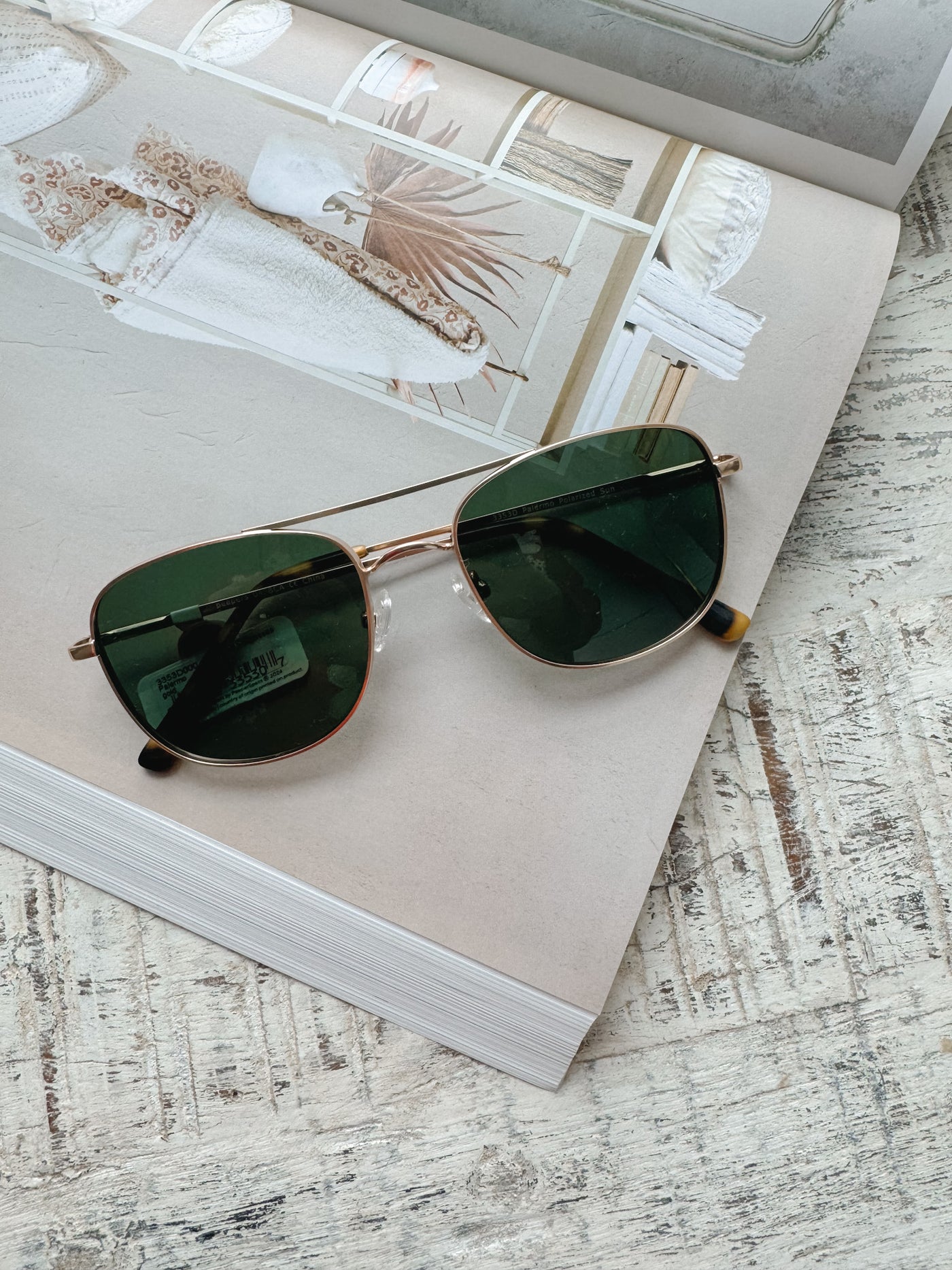 Palermo Polarized Sunglasses | Gold