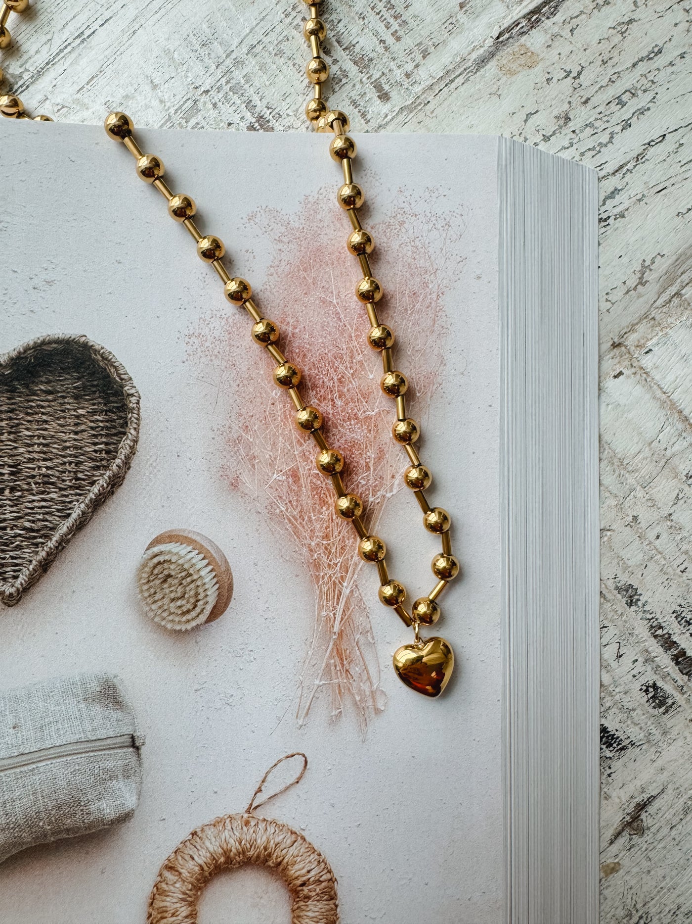 Chloe Non-Tarnish Heart Necklace