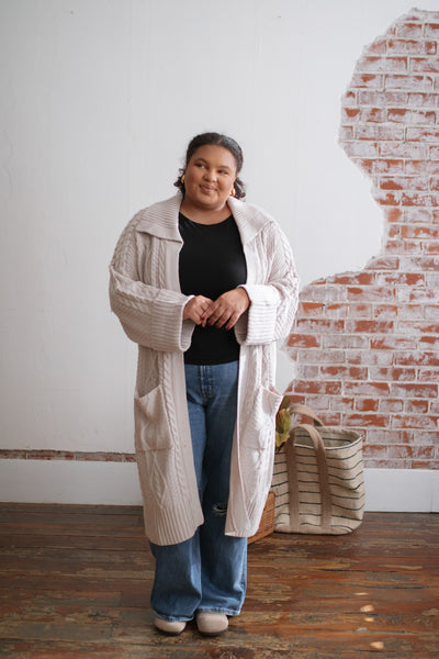 Collette Chunky Sweater Duster